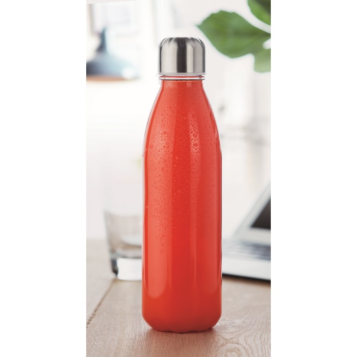 Aspen Glass üveg palack, 650 ml, narancssárga