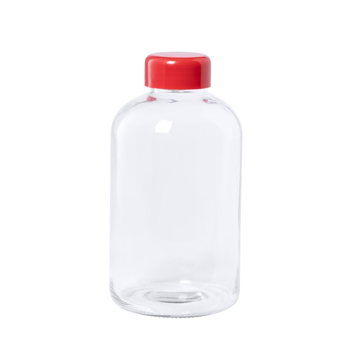 Flaber üveg sportkulacs, 600 ml, piros