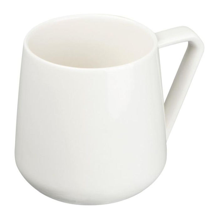 Reklámajándék: Porcelán bögre, 300 ml, fehér