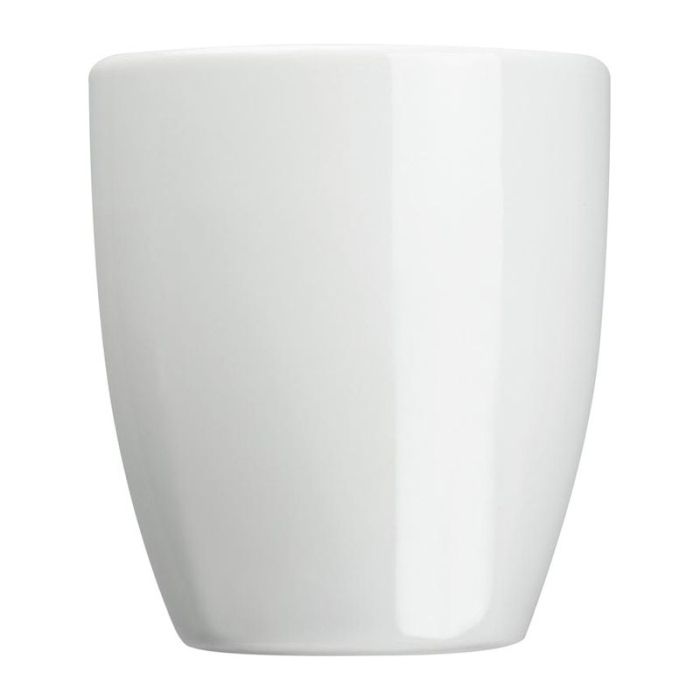 Reklámajándék: Porcelán bögre, 300 ml, fehér