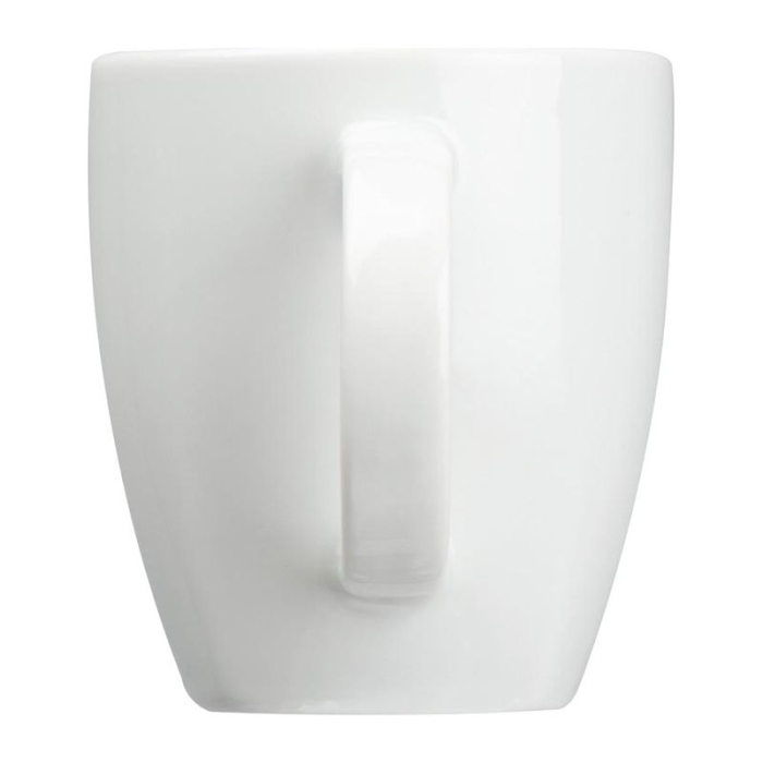 Reklámajándék: Porcelán bögre, 300 ml, fehér