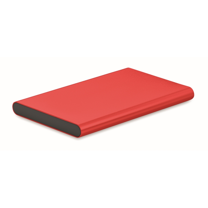 Powerflat C 4000 mAh powerbank, C csatl., piros