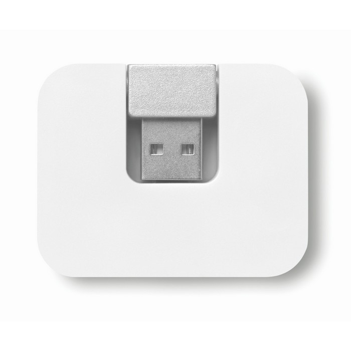 Square 4 portos usb hub, fehér